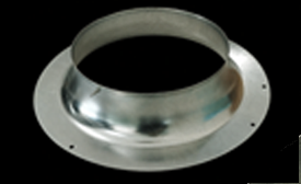 HVAC Industries Spun Metal Air Vent Component