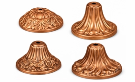 Architectural Applications Decorative Copper Spun Components