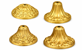 Lighting Components Brass  Decorative Parts